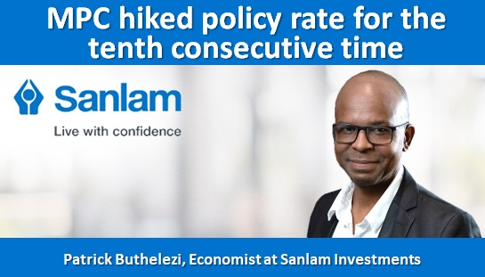MPC hiked policy rate for the tenth consecutive time