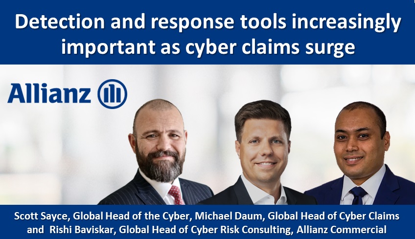 Detection and response tools increasingly important as cyber claims surge