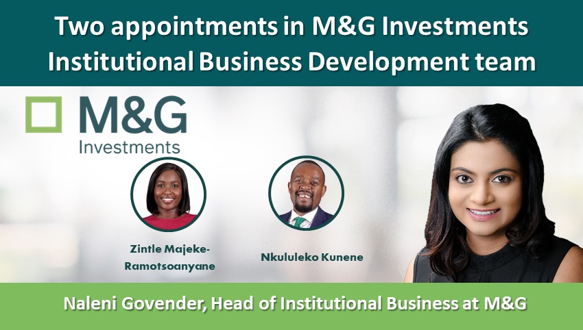 Two appointments in M&G Investments Institutional Business Development team