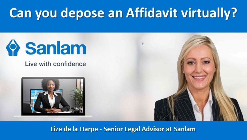 Can you depose an Affidavit virtually?