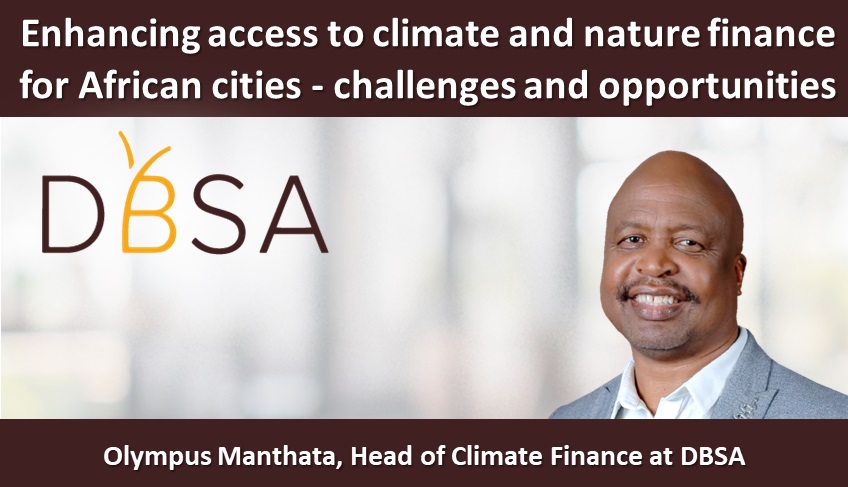 Enhancing access to climate and nature finance for African cities – challenges and opportunities