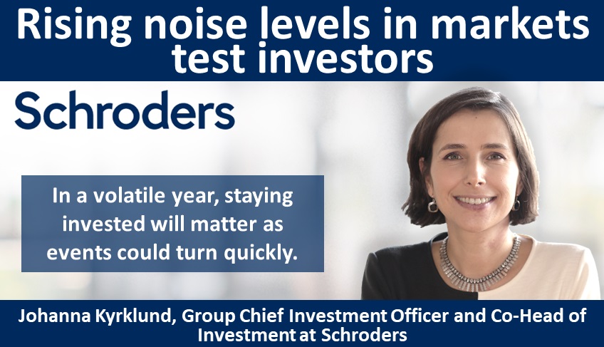 Rising noise levels in markets test investors