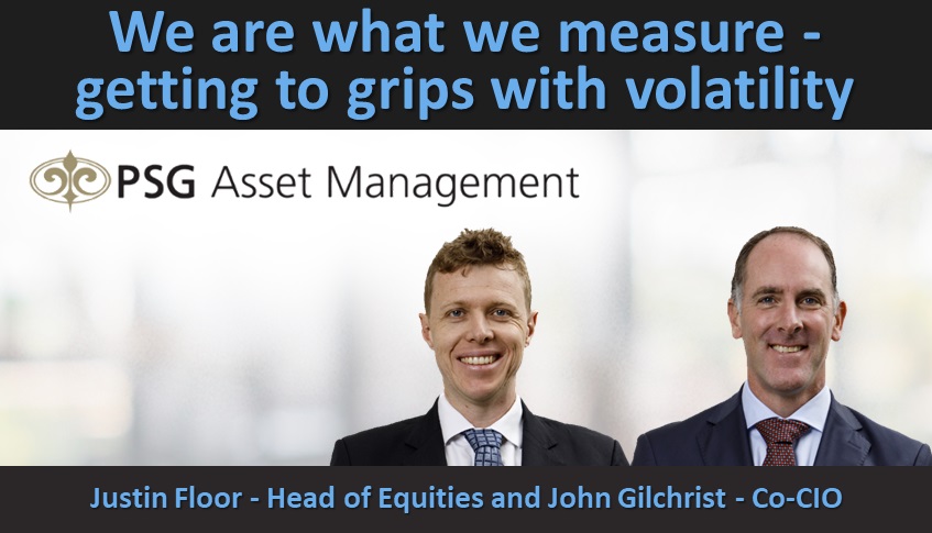 We are what we measure – getting to grips with volatility