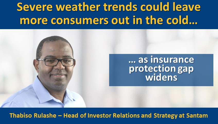 Severe weather trends could leave more consumers out in the cold as insurance protection gap widens