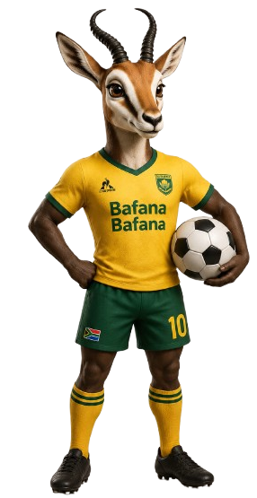 Soccer SA Mascot